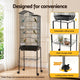 i.Pet 158cm Bird Cage Aviary Parrot Budgie Stand Wheels Black