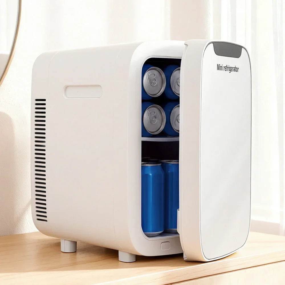Glacio Mini Fridge Portable 22L White Electric Cooler Warmer Car Office 12V 220V - Mekamart Australia