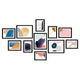 Artiss Photo Frames Art Holder 11PCS 5x7" 6x8" 8x10" Black