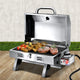 Grillz Portable Gas BBQ Grill with Double Sided Plate - Mekamart Australia