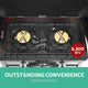 Devanti Portable Gas Oven LPG Silver - Mekamart Australia