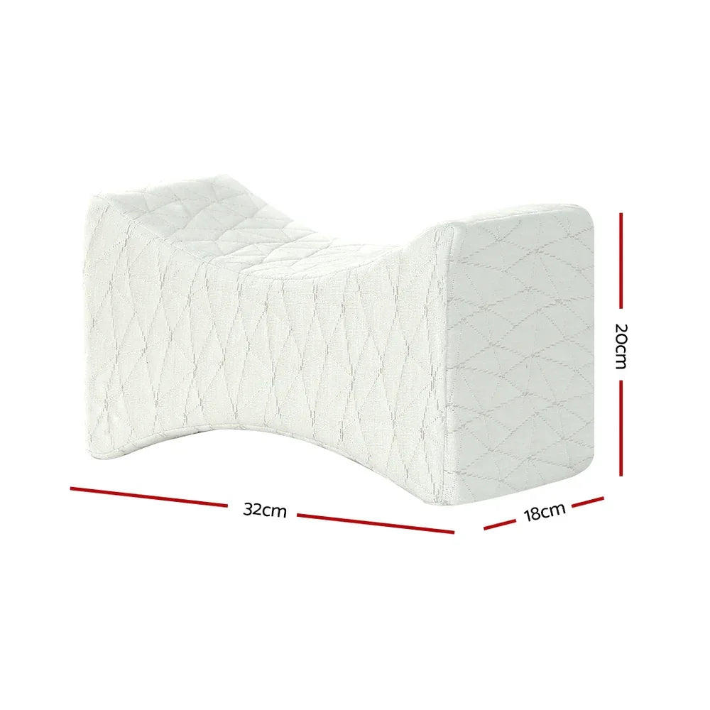 Giselle Bedding Memory Foam Leg Knee Pillow - Mekamart Australia