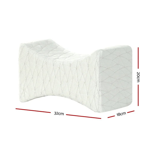 Giselle Bedding Memory Foam Leg Knee Pillow - Mekamart Australia