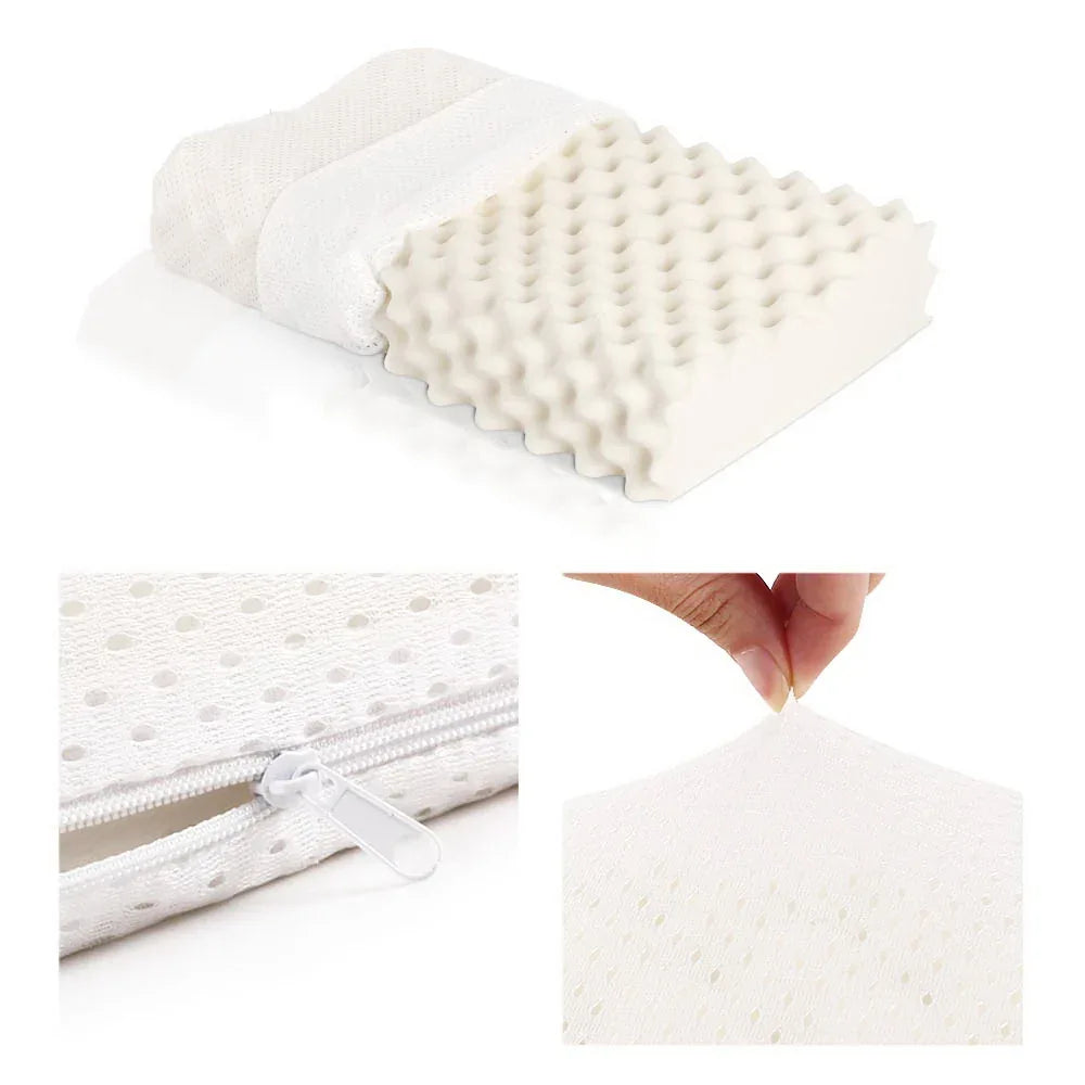 Giselle Bedding Natural Latex Pillow Twin Pack - Mekamart Australia