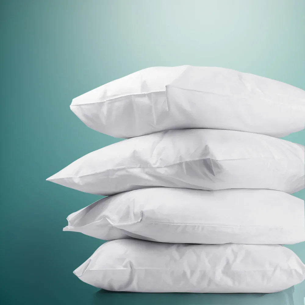 Giselle Bedding 4 Pack Bed Pillow Family Hotel 50X90CM - Mekamart Australia