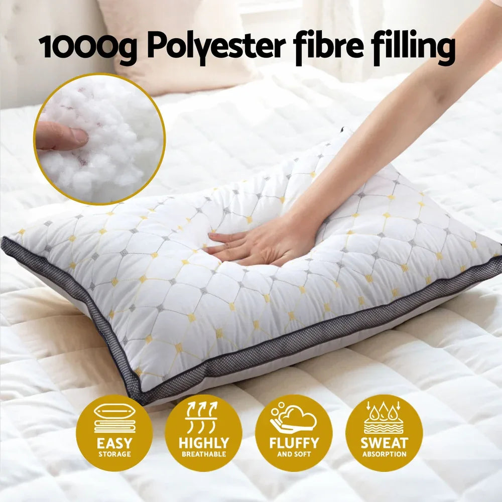 Giselle Bedding Pillows Microfibre Pillow - Mekamart Australia