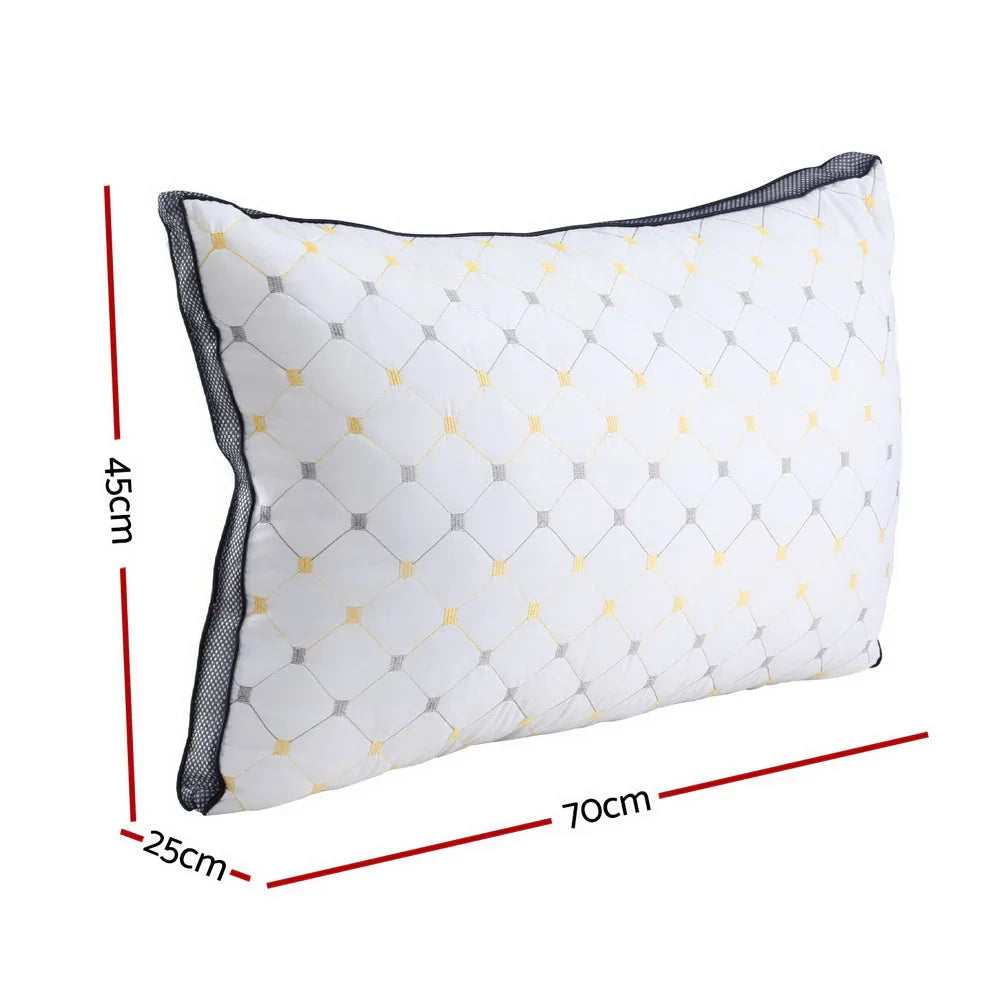 Giselle 2pcs Pillows Microfibre - Mekamart Australia