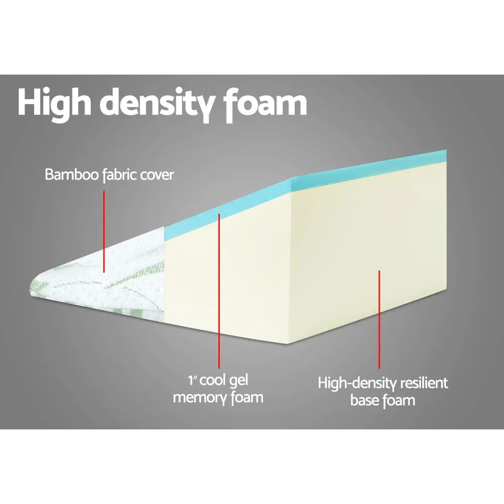Giselle Bedding Wedge Pillow Bamboo Cover - Mekamart Australia