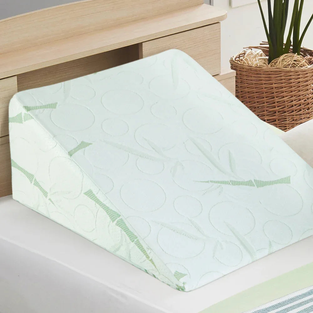 Giselle Bedding Wedge Pillow Bamboo Cover Twin Pack - Mekamart Australia