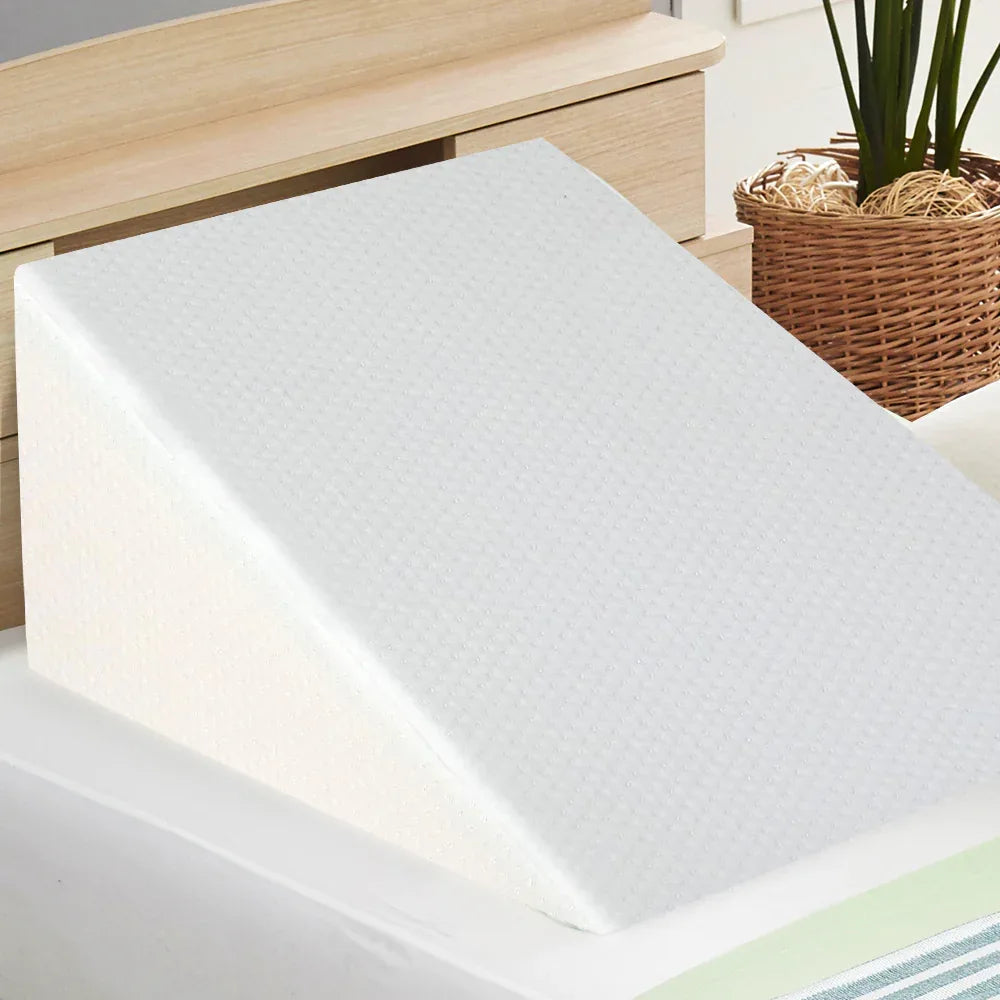 Giselle Bedding Wedge Pillow White Twin Pack - Mekamart Australia