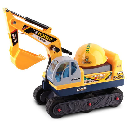Keezi Ride On Car Toys Kids Excavator Digger Sandpit Bulldozer Car Pretend Play - Mekamart Australia