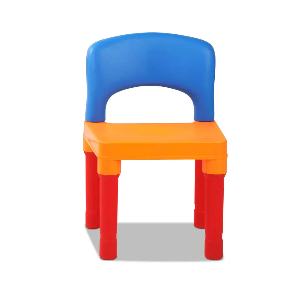 Keezi Kids Sandpit Pretend Play Set Sand Water Table Chair Outdoor Beach Toy - Mekamart Australia
