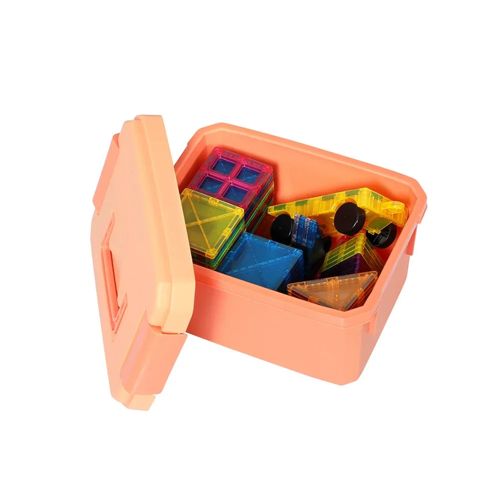 Keezi 100pcs Kids Magnetic Tiles Blocks Building Educational Toys Children Gift - Mekamart Australia