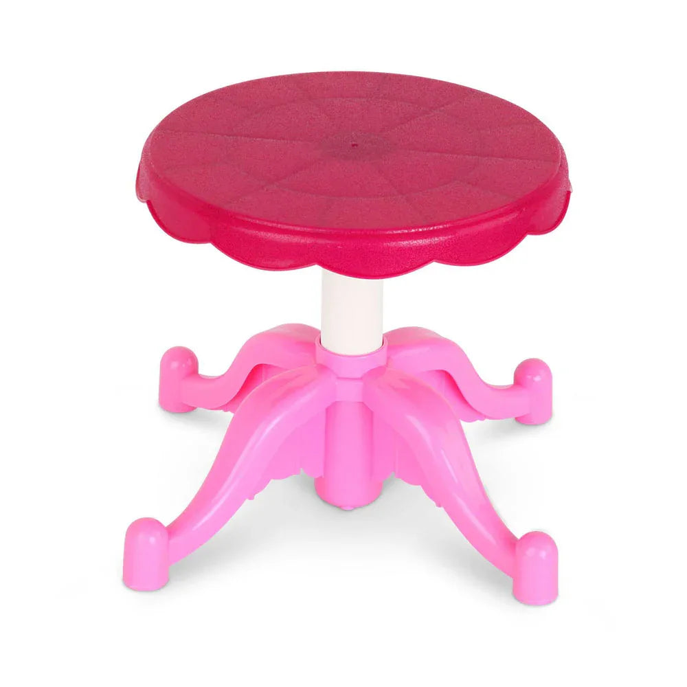 Keezi Kids Pretend Makeup Play Set Dressing Table Chair Girls Toys Children - Mekamart Australia