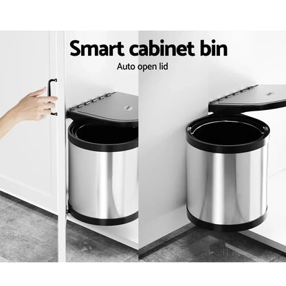 Cefito Pull Out Bin Swing Out Bins 12L - Mekamart Australia