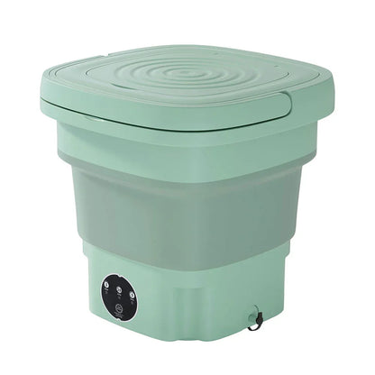 Devanti Portable Washing Machine 8L Green - Mekamart Australia