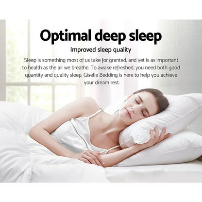 Giselle Bedding 400GSM Microfibre Bamboo Quilt King - Mekamart Australia