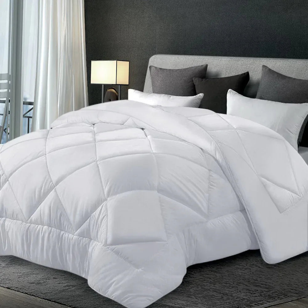 Giselle Bedding 700GSM Microfibre Bamboo Quilt King - Mekamart Australia
