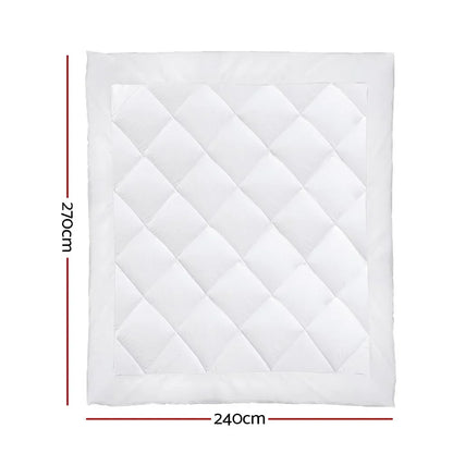 Giselle Bedding 700GSM Microfibre Bamboo Quilt Super King - Mekamart Australia