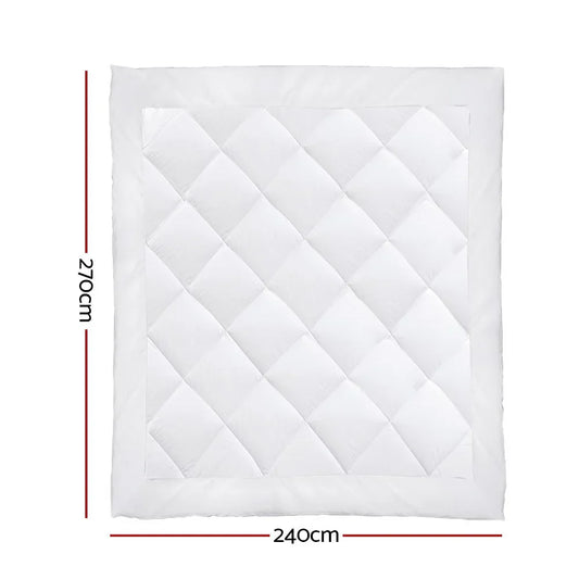 Giselle Bedding 700GSM Microfibre Bamboo Quilt Super King - Mekamart Australia
