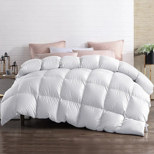 Giselle Bedding 700GSM Goose Down Feather Quilt Super King - Mekamart Australia