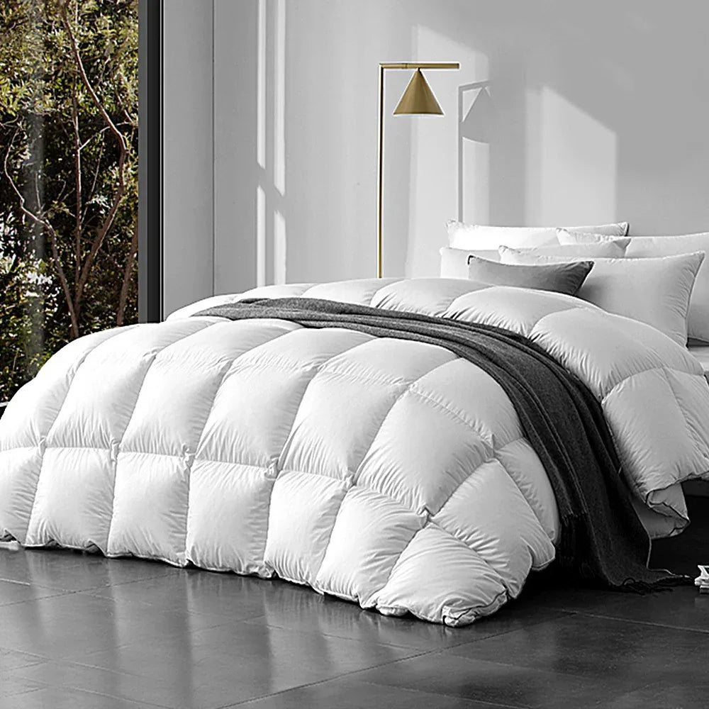 Giselle Bedding 800GSM Goose Down Feather Quilt Super King - Mekamart Australia