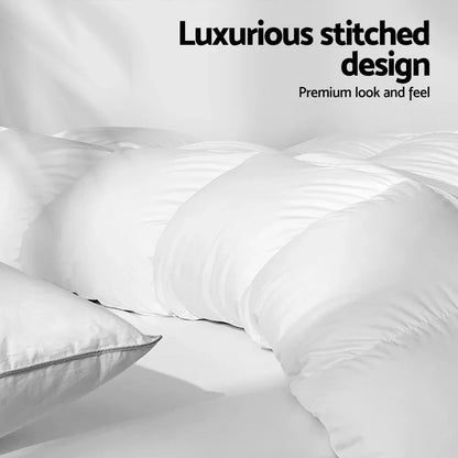 Giselle Bedding 500GSM Goose Down Feather Quilt Queen - Mekamart Australia