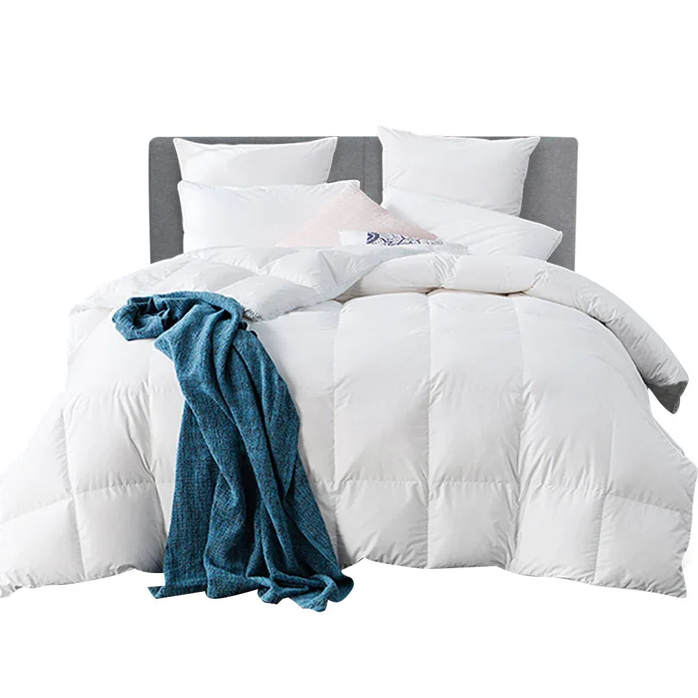 Giselle Bedding 500GSM Goose Down Feather Quilt Super King - Mekamart Australia