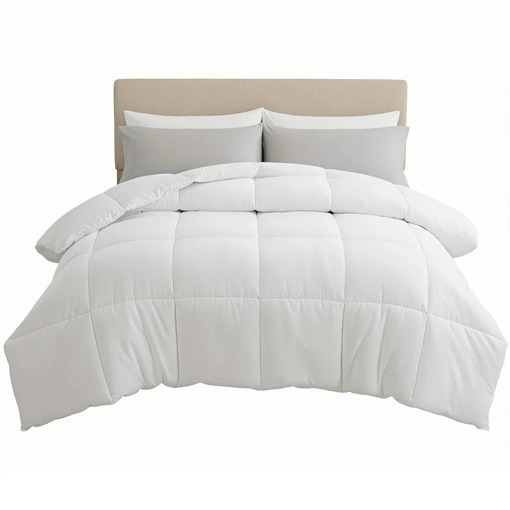 Giselle Bedding Double Size 400GSM Microfiber Quilt All Season Duvet Quilts Comforter Winter Summer - Mekamart Australia