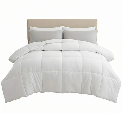 Giselle Bedding Double Size 400GSM Microfiber Quilt All Season Duvet Quilts Comforter Winter Summer - Mekamart Australia