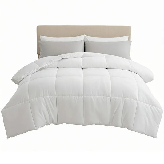 Giselle Bedding Double Size 400GSM Microfiber Quilt All Season Duvet Quilts Comforter Winter Summer - Mekamart Australia