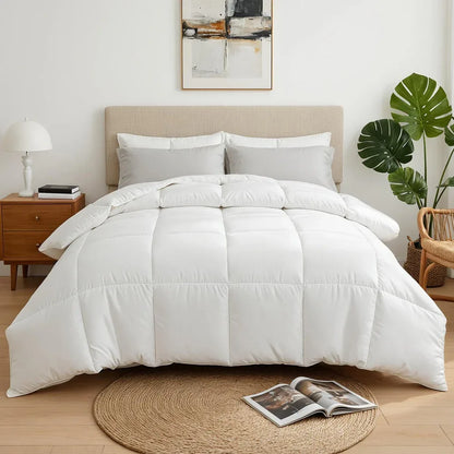 Giselle Bedding King Size 400GSM Microfiber Quilt All Season Duvet Quilts Comforter Winter Summer - Mekamart Australia