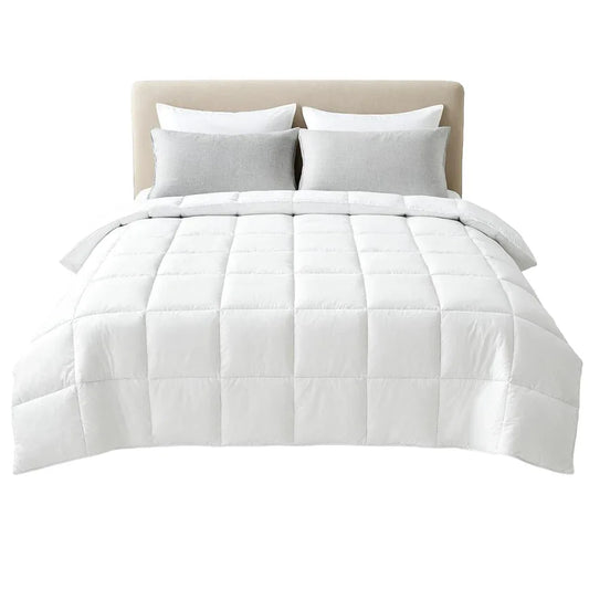 Giselle Bedding Super King Size 400GSM Microfiber Quilt All Season Duvet Quilts Comforter Winter Summer - Mekamart Australia