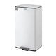 Cefito Pedal Bins Rubbish Bin Waste Recycle Dustbins Kitchen Trash Can 40L White - Mekamart Australia
