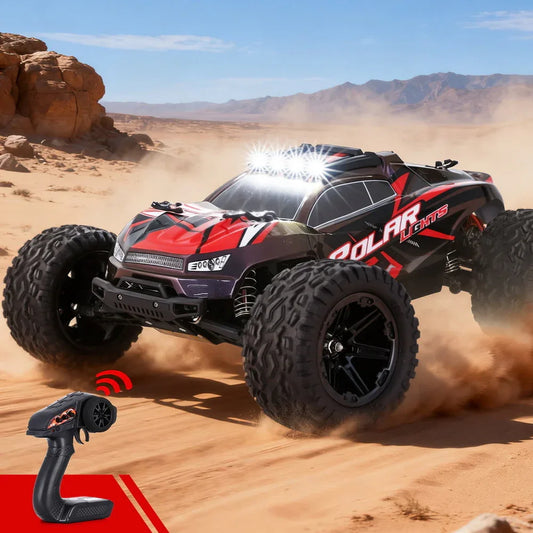 Keezi Kids Remote Control Car Off-Road Truck with Lights Electric Vehicle Toys - Mekamart Australia