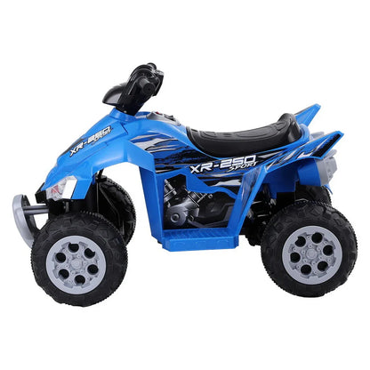 Rigo Kids Ride On Car ATV Quad Motorbike Electric Outdoor Toys 12V Blue - Mekamart Australia