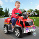 Rigo Kids Electric Ride On Car Fire Engine Fighting Truck Toy Cars 6V Red - Mekamart Australia