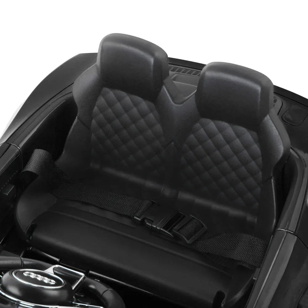 Kids Ride On Car Audi R8 Licensed Sports Electric Toy Cars Black - Mekamart Australia