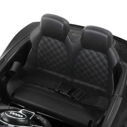 Kids Ride On Car Audi R8 Licensed Sports Electric Toy Cars Black - Mekamart Australia