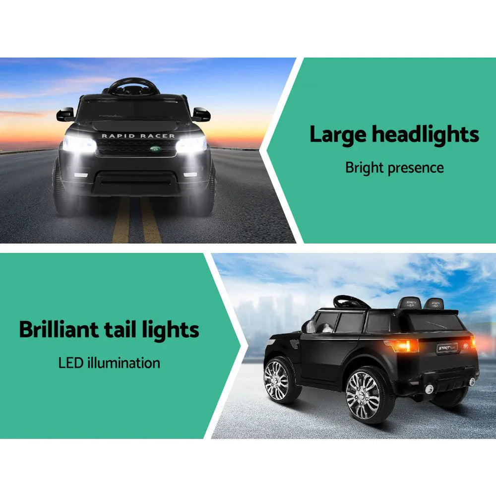 Rigo Ride On Car Kids Electric Ride On Cars SUV Remote 12V Black - Mekamart Australia