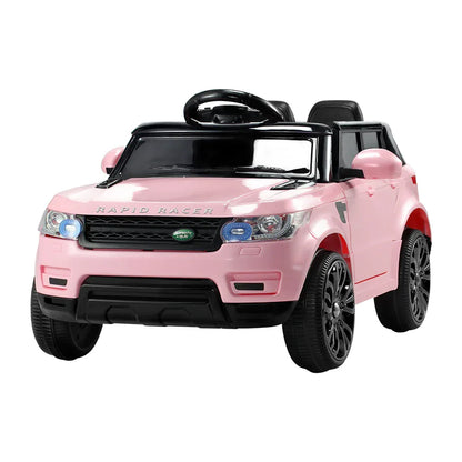 Rigo Ride On Car Kids Electric Ride On Cars SUV Remote 12V Pink - Mekamart Australia
