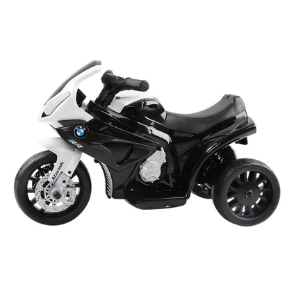 Kids Ride On Car Electric Ride On Cars Motorcycle Motorbike BMW Licensed S1000RR Black - Mekamart Australia