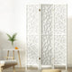 Artiss 3 Panel Room Divider Screen 122x170cm Clover White - Mekamart Australia
