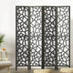 Artiss 4 Panel Room Divider Screen 162x170cm Clover Black - Mekamart Australia