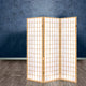 Artiss 3 Panel Room Divider Screen 131x179cm Natural - Mekamart Australia