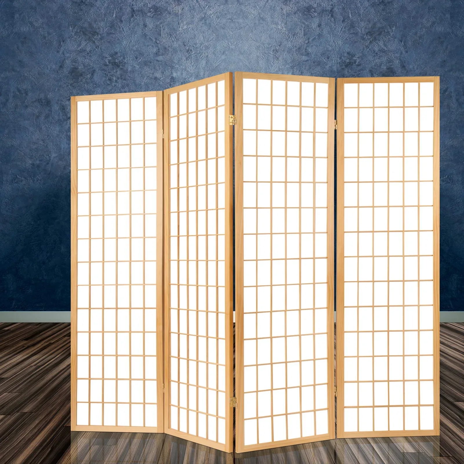 Artiss 6 Panel Room Divider Screen 261x179cm Natural - Mekamart Australia