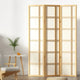 Artiss 3 Panel Room Divider Screen 132x179cm Nova Natural - Mekamart Australia