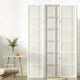 Artiss 3 Panel Room Divider Screen 132x179cm Nova White - Mekamart Australia