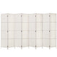 Artiss 8 Panel Room Divider Screen 326x170cm Woven White - Mekamart Australia