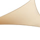 Instahut Shade Sail Cloth Shadecloth Triangle Sun Canopy 3.6x3.6x3.6M - Mekamart Australia
